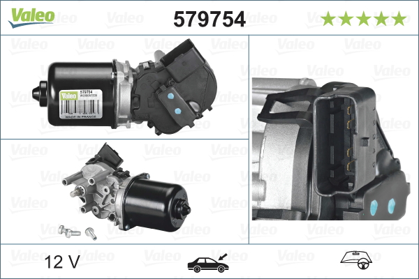 Picture of VALEO - 579754 - Wiper Motor (Window Cleaning)